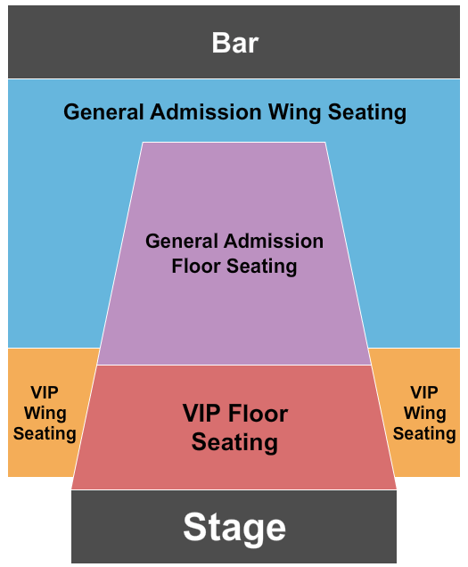 Sony Hall Laila! Seating Chart